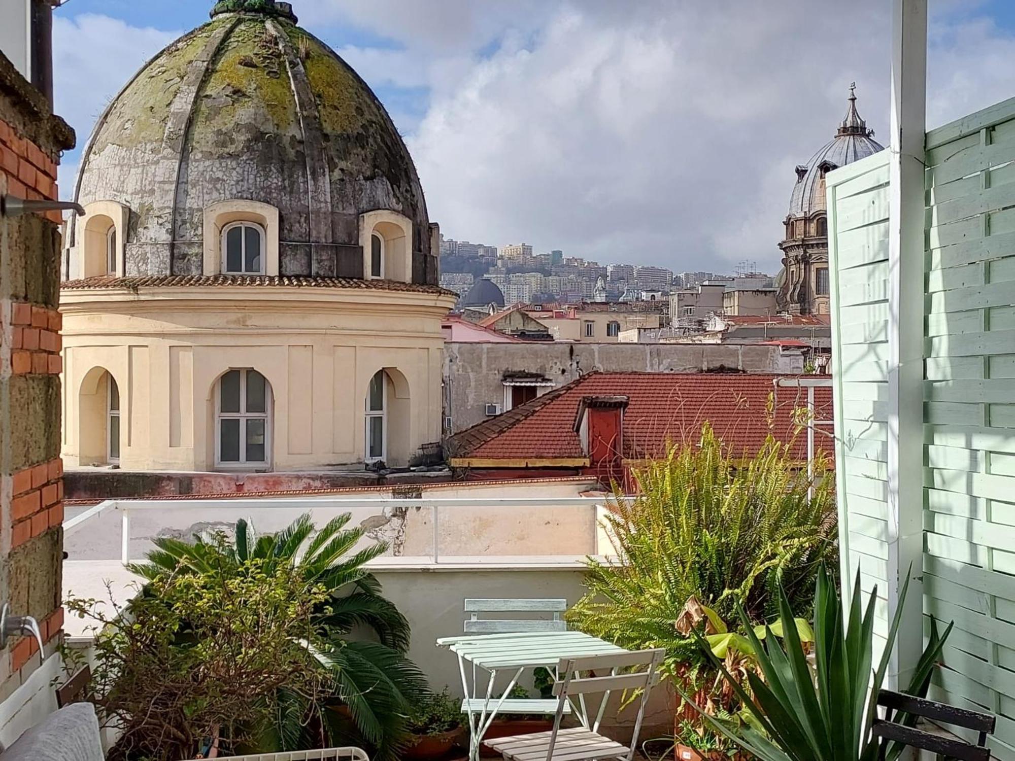 S- Naples Loft With Balcony In The Historic Center Apartment Exterior photo
